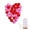 DIY Pom Pom Ball Decoration Making Kits DIY-SZ0001-41A-1