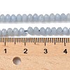 Natural Angelite Beads Strands G-R013-B02-4x3mm-5