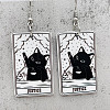 Cartoon Theme Acrylic Dangle Earrings FS-WG40F70-04-1