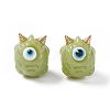 Halloween Opaque Resin Beads RESI-F033-01I-2