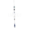 AB Color Plated Crystal Bullet Big Pendant Decorations LS-HJEW-G019-03C-2