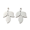 Non-Tarnish 304 Stainless Steel Pendants LS-STAS-H184-05E-P-1