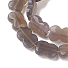 Natural Grey Agate Beads Strands G-K359-D03-01-4