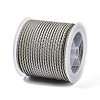 11M Polyester Braided Cord with Cotton Core & Metallic Thread OCOR-Z006-01-31-2