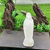 Natural Quartz Crystal Carved Healing Virgin Mary Figurines PW-WG30485-30-1