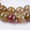 Natural Agate Round Beads Strand X-G-L087-8mm-06-3
