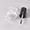 Transparent Glass Nail Polish Empty Bottle MRMJ-WH0058-02B-2