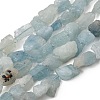 Raw Rough Natural Aquamarine Beads Strands GG-CBAC4AD-A01-01-2