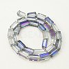 Electroplate Glass Beads EGLA-J023-12x6mm-02-2