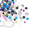 Mixed Stone & Glass Seed & Polymer Clay Beads DIY Jewelry Set Making Kit DIY-YW0004-73-5