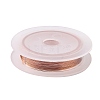 Round Copper Wire for Jewelry Making CWIR-WH0001-0.3mm-02-1-2