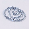 Electroplate Glass Beads Strands EGLA-J145-6mm-PL02-2