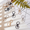 Alloy Keychain Clasp Findings KEYC-OC0001-002-8