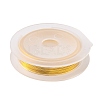 Round Copper Wire for Jewelry Making CWIR-WH0001-0.4mm-05-1-2