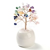 Natural Mixed Stone Chips Tree of Life Decorations DJEW-C016-02K-1