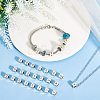 Sterling Silver Beads STER-WH20009-04O-P-6