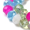 Glass Beads Strands EGLA-A034-M8mm-29-3