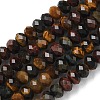 Three Color Natural Tiger Eye Bead Strands G-D344-A20-01-3