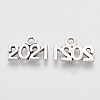 Tibetan Style Alloy Charms LS-TIBE-T010-36AS-RS-2