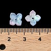 Dyed & Heated Glass Bead Caps GLAA-Z019-01B-3