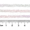 Transparent Painted Glass Beads Strands DGLA-A034-T2mm-A23-3