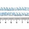 Electroplate Glass Beads Strands EGLA-B009-05A-10-4