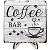 Coffee Bar Wood Display Easels ODIS-WH20016-002-1