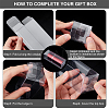  30Pcs Rectangle Transparent Plastic PVC Box Gift Packaging CON-NB0002-11-3