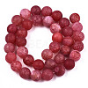 Natural Crackle Agate Beads Strands G-S373-002D-10mm-2