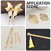 2Pcs Brass Sheet KK-SP0002-57C-7