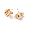 Brass Stud Earrings Finding for Women LS-KK-A244-14G-2