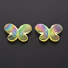 Transparent Acrylic Cabochons TACR-N006-50-B01-3