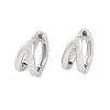304 Stainless Steel Huggie Hoop Earrings for Women EJEW-C096-42P-01-2