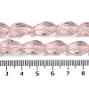 Transparent Glass Beads Strands EGLA-N013-T4mm-D18-4