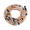 Glass Beads Strands GLAA-T006-16B-2