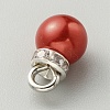 ABS Plastic Imitation Pearl Charms KY-TAC0011-03P-04-2