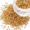 Glass Bugle Beads SEED-S032-08A-22B-1
