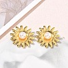 304 Stainless Steel Stud Earrings SA-CBA46AF-11G-1
