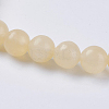Natural Topaz Jade Beads Strands G-G515-6mm-03A-3