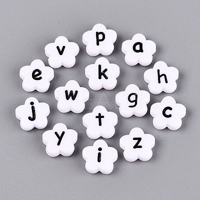 Opaque Acrylic Beads SACR-Q001-17B-1