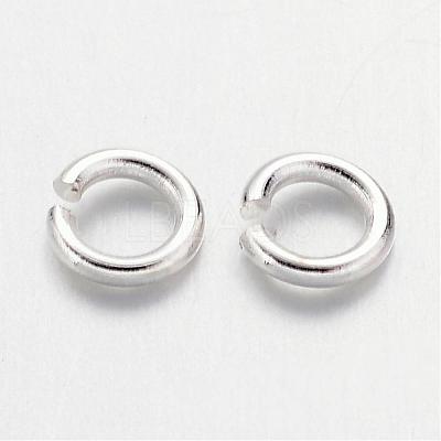 Brass Open Jump Rings X-JRC4MM-S-1