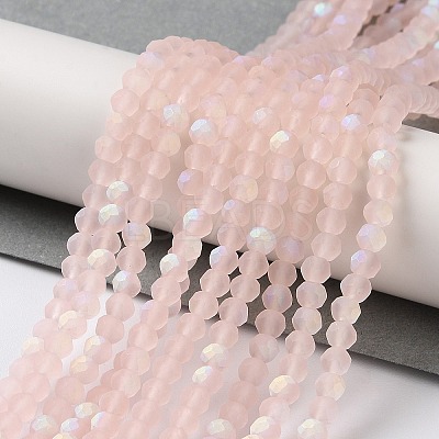 Imitation Jade Glass Beads Strands EGLA-A034-T3mm-MB22-1