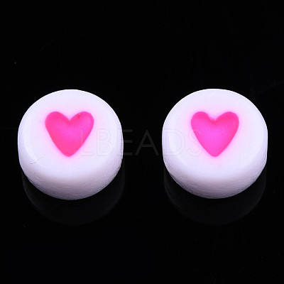 Opaque Acrylic Beads MACR-N008-57F-1