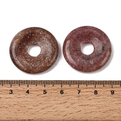 Natural Strawberry Quartz Pendants G-A320-01A-06-1