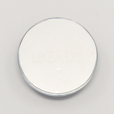 Retro Black and White Picture Glass Cabochons GGLA-A002-10mm-NN-1