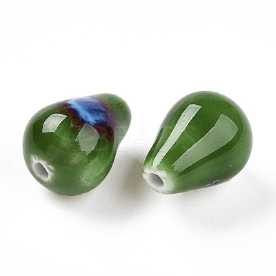 Handmade Porcelain Beads PORC-N008-05D-1