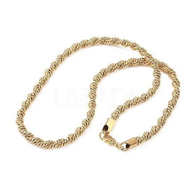 6MM 304 Stainless Steel Rope Chain Necklaces SA-CBA2696-04G-1
