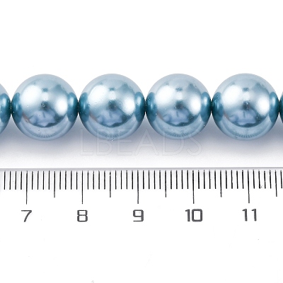 Shell Pearl Beads Strands BSHE-K015-12mm-02-1