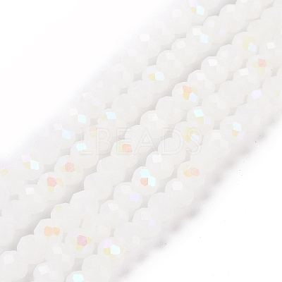 Electroplate Glass Beads Strands EGLA-A034-J1mm-L08-1