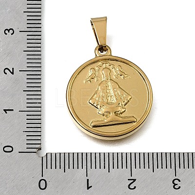 Religion 304 Stainless Steel Pendants STAS-G400-02G-05-1